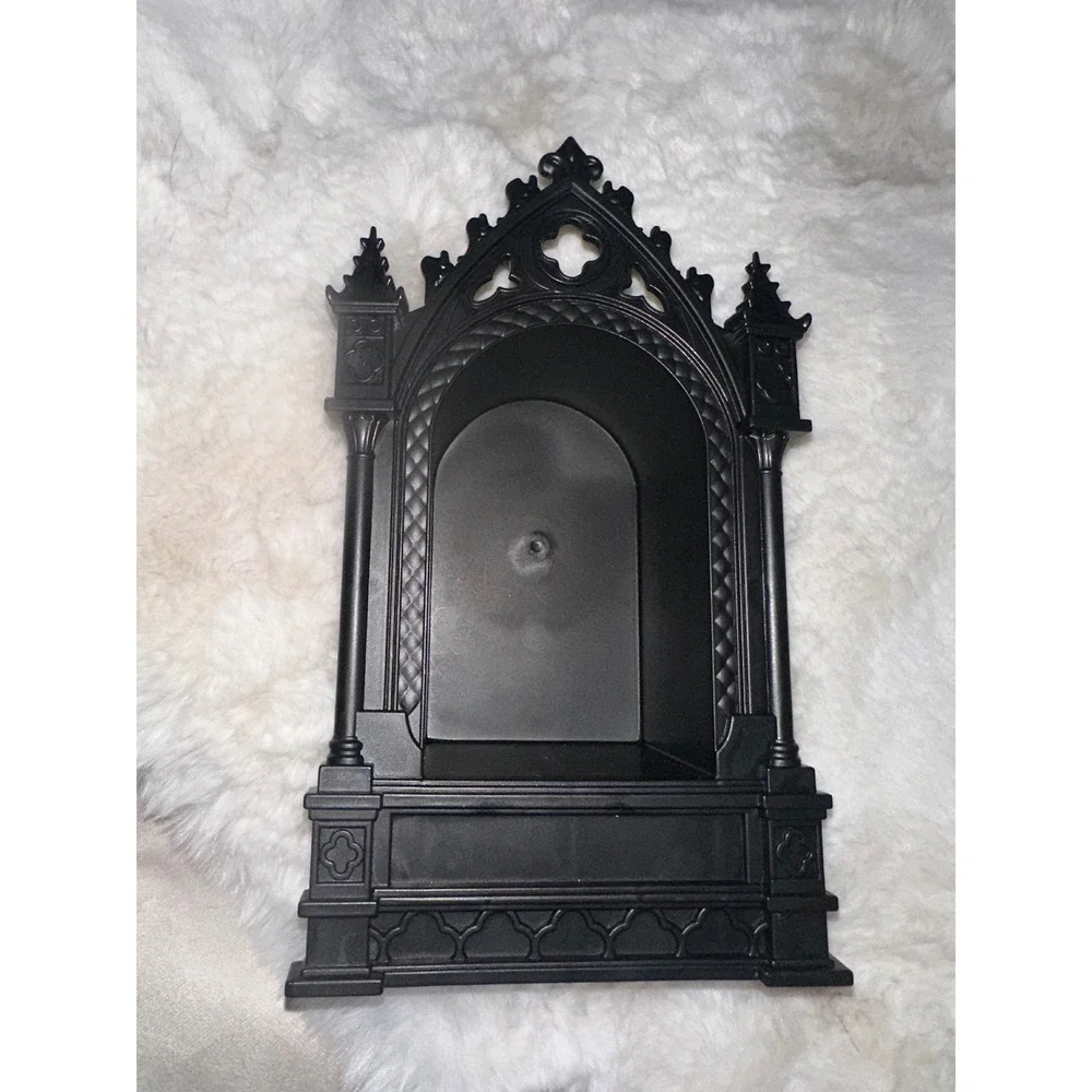 Target Halloween Mini Ghosts in Jars with Gothic Display Shelf
